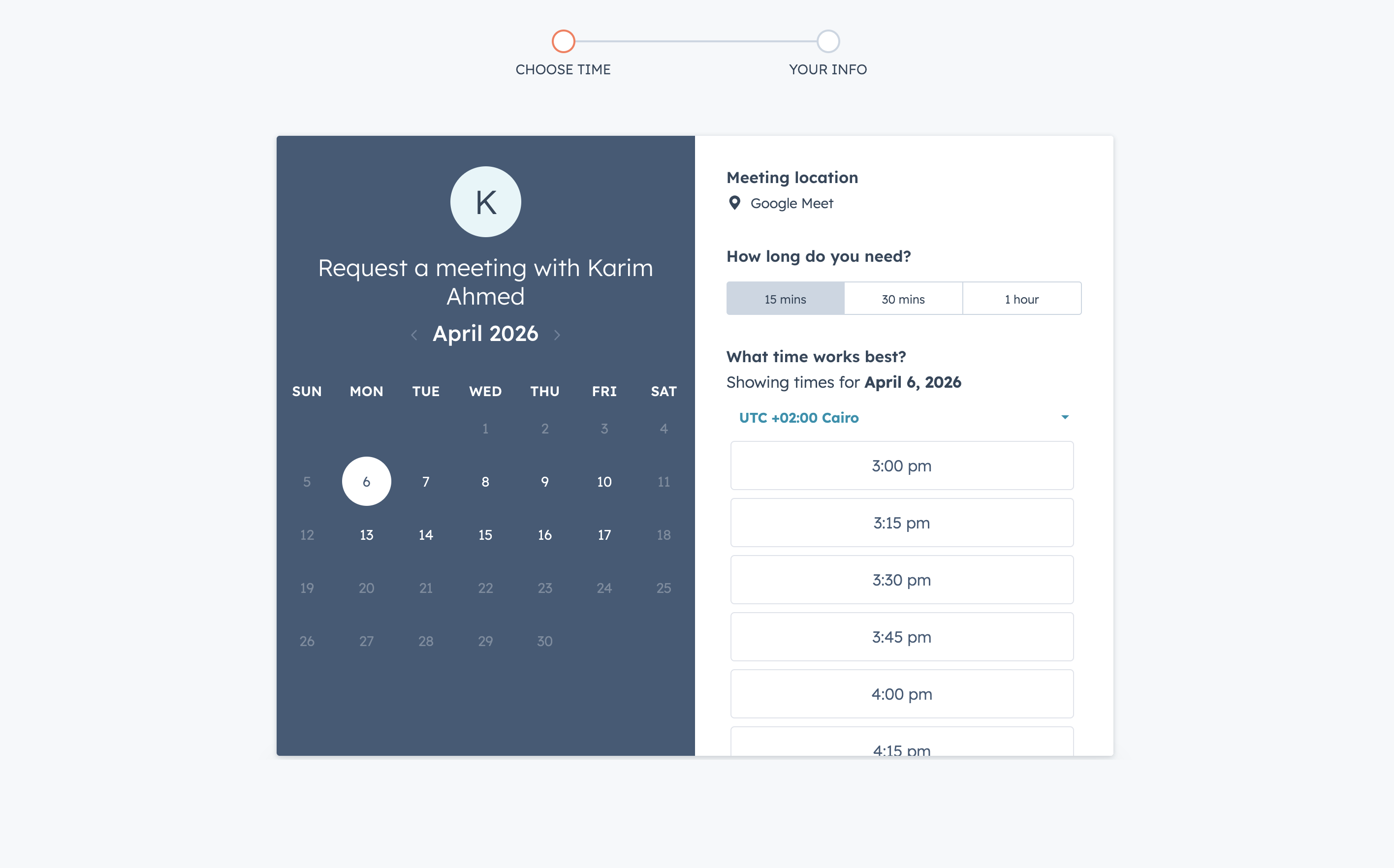 Meeting Scheduling